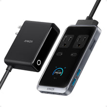 Cargar imagen en el visor de la galería, Anker Estación de carga Prime, tira de alimentación USB C 8 en 1 de 240 W, cable de extensión desmontable de 5 pies,a19 2 AC, 4 USB C, 2 USB A, para iPhone 15/14, accesorio de escritorio para MacBook,
