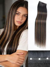 Cargar imagen en el visor de la galería, Extensiones de cabello humano con cinta
