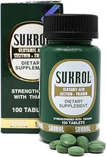 Cargar imagen en el visor de la galería, Sukrol, te ayudará mejorar tu salud física, mental y concentración, 100 Tabletas
