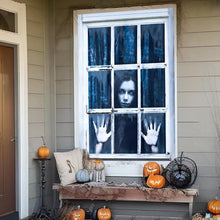 Cargar imagen en el visor de la galería, Decoraciones de ventana de Halloween 31.5x47.2&quot; Cubierta de pared
