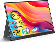 Cargar imagen en el visor de la galería, Pantalla IPS 1080P 1080P Monitor USB-C HDMI Portátil
