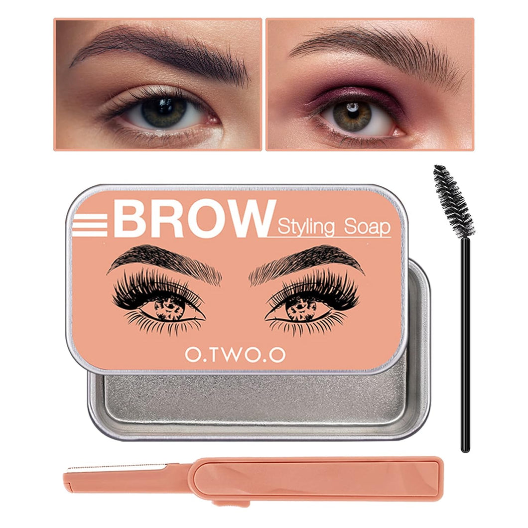 Kit de jabón tintado para cejas a24