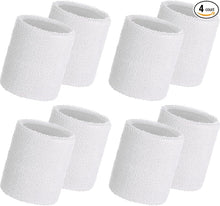 Cargar imagen en el visor de la galería, Muñequera y diademas Absorbente de humedad Banda absorbente para el sudor 6Pcs  NDP-5
