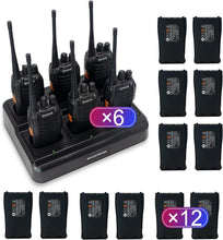 Cargar imagen en el visor de la galería, Walkie Talkies, radio bidireccional recargable de largo alcance con auricular
