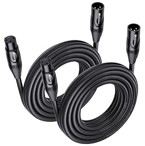 Cable de micrófono XLR macho a hembra de Cable Matters Q1