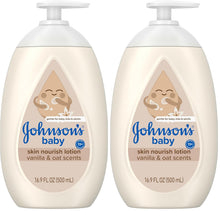 Cargar imagen en el visor de la galería, Loción Nutritiva para la Piel del Bebé Johnson's baby

