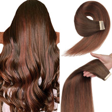 Cargar imagen en el visor de la galería, Extensiones de cabello humano con cinta
