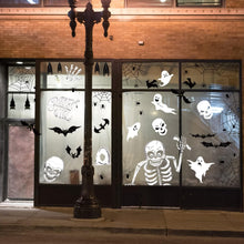 Cargar imagen en el visor de la galería, 140PCS Halloween Window Clings Decor para decoraciones de Halloween
