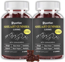 Cargar imagen en el visor de la galería, Gomitas Shilajit Pure Himalayan Gold para hombres

