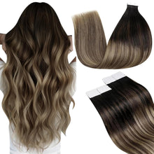 Cargar imagen en el visor de la galería, LaaVoo - Extensiones de cabello humano con cinta adhesiva
