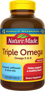 Omega 3, 6, 9, hecho naturalmente, APM-119, 150, 1, 1 ln25