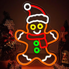 Cargar imagen en el visor de la galería, Feliz Navidad Cartel de neón
