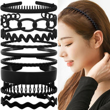 Cargar imagen en el visor de la galería, 9 Piezas Cintas de plástico negro
