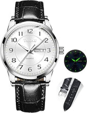 Cargar imagen en el visor de la galería, Relojes para hombre de vestir de negocios negro
