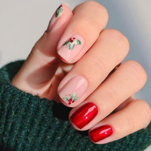 Cargar imagen en el visor de la galería, Uñas postizas de Navidad
