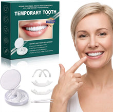 Cargar imagen en el visor de la galería, Fundas de sonrisa temporales a presión para hombre
