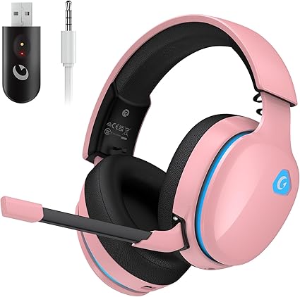 Auriculares inalámbricos para juegos de 2.4 GHz para PS5 A24