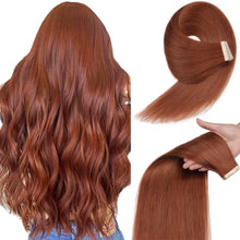 Cargar imagen en el visor de la galería, Extensiones de cabello humano con cinta
