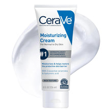 Cargar imagen en el visor de la galería, CeraVe, crema hidratante, hidratante facial y corporal, piel normal a seca
