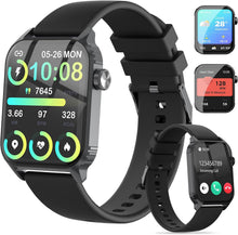 Cargar imagen en el visor de la galería, TRAUSI Reloj inteligente impermeable con modos deportivos Beiyongs Negro
