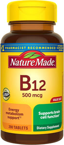 Vitamina B-12, 500 mcg