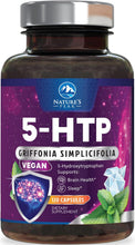 Cargar imagen en el visor de la galería, Suplemento 5-HTP de 200 mg - Extra Strength 5HTP (5-hidroxitriptófano)
