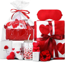Cargar imagen en el visor de la galería, 9 piezas para cesta de San Valentín para ella
