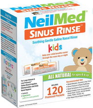 Cargar imagen en el visor de la galería, NeilMed Pediatric, kit de biberón para enjuague nasal con solución salina
