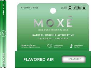 MOXE Inhalador de aire de menta verde natural sin humo A24