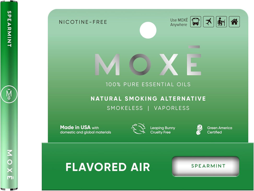 MOXE Inhalador de aire de menta verde natural sin humo A24