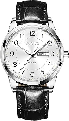 Reloj de cuero minimalista de moda para hombre, reloj de cara grande para hombre, reloj impermeable de lujo para negocios, a21 reloj de cuarzo analógico con fecha luminosa, relojes casuales para