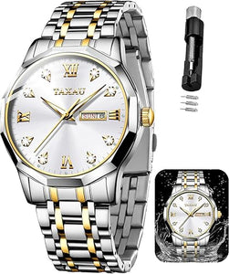 Watxhes de moda para hombre, a21 Blanco, Minimalista