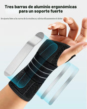 Cargar imagen en el visor de la galería, Rakiie Muñequera para túnel carpiano, férula ergonómica nocturna, Mano derecha
