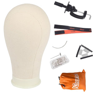 XTREND Cabeza de peluca de lona A24