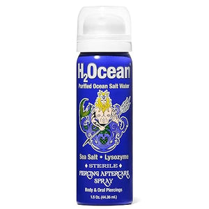Aerosol para cuidado de perforaciones corporales H2Ocean Q1