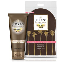 Cargar imagen en el visor de la galería, Jergens Natural Glow - Hidratante bronceador instantáneo al sol + bronceador
