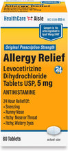 Cargar imagen en el visor de la galería, Tabletas de dihidrocloruro de levocetirizina USP, 5 mg, 160 tabletas

