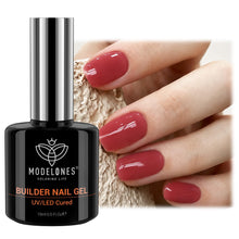 Cargar imagen en el visor de la galería, Gel de uñas Builder de Modelones, 7-en-One Clear Builder para uñas, curado con LED
