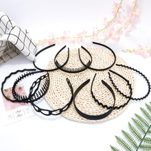 Cargar imagen en el visor de la galería, 9 Piezas Cintas de plástico negro
