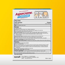 Cargar imagen en el visor de la galería, Aspercreme Parche de alivio del dolor de lidocaína Max Strength para dolor de espalda
