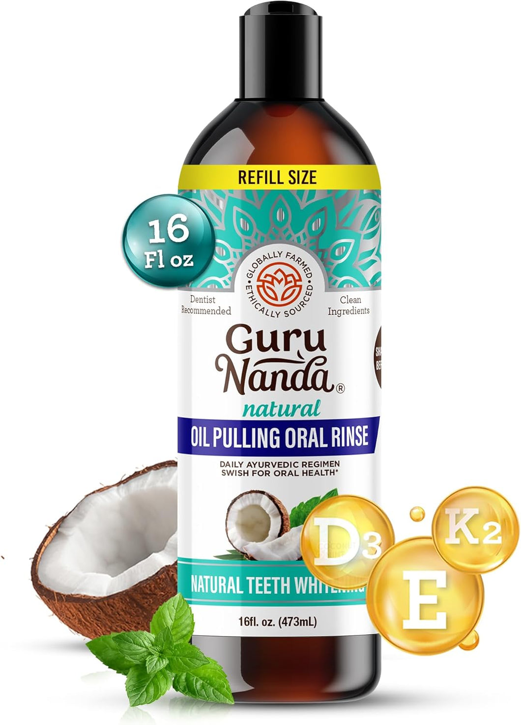 GuruNanda Extracto de aceite de coco A24