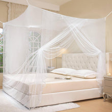 Cargar imagen en el visor de la galería, Mosquitera para cama, mosquiteros, cameros para Cuba, con apertura lateral
