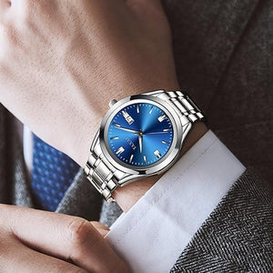 Mens Watches Luxury Minimalist Dress Waterproof Watches for Men Analog Quartz Fashion Stainless Steel Men's a21 Wrist Watches with Date Luminous