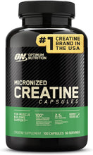 Cargar imagen en el visor de la galería, Optimum Nutrition Creatina Micronizada Monohidrato en polvo
