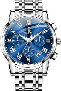Relojes de lujo multifuncionales impermeables para hombre,Q1