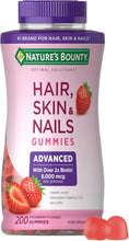 Cargar imagen en el visor de la galería, Nature's Bounty gomitas de fresa
