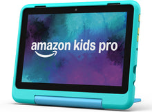 Cargar imagen en el visor de la galería, Fire HD 8 Kids Pro, de 6 a 12 años | Memoria de 3 GB, Pantalla HD de 8″, contenido sin publicidad, control parental, batería de 13 h,ln24 32 GB, Hello Teal, (versión 2024)
