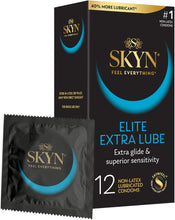 Cargar imagen en el visor de la galería, SKYN Elite Extra Lube – Preservativos ultrafinos y lubricados sin látex
