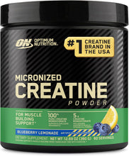 Cargar imagen en el visor de la galería, Optimum Nutrition Creatina Micronizada Monohidrato en polvo

