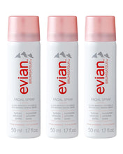 Cargar imagen en el visor de la galería, Evian Facial Spray 1.7 oz - Hydrating Mineral Water Mist for Face &amp; Skin - Refreshes Makeup and Tones Skin
